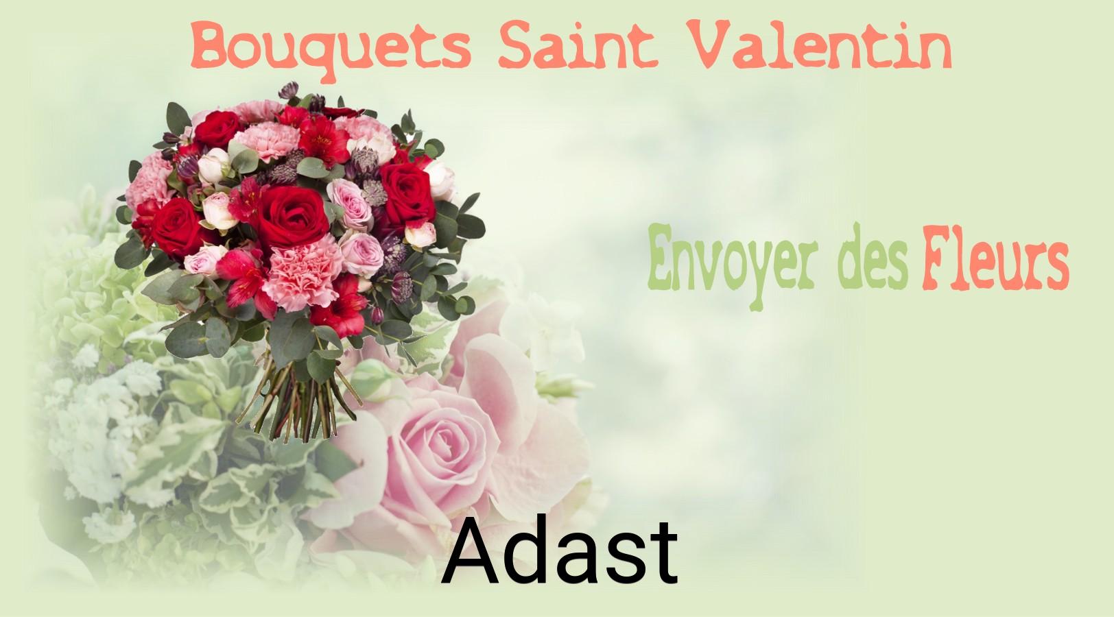 Roses de Saint-Valentin livrées à Adast